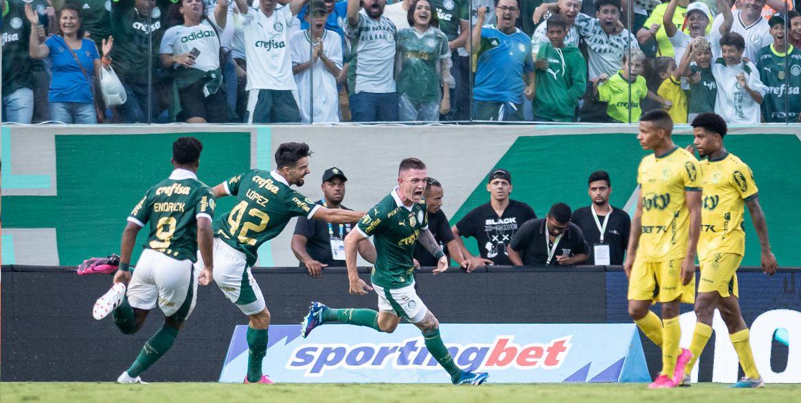 Palmeiras vence Mirassol e garante a classificação