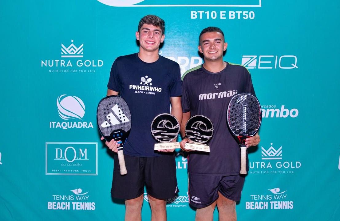 Gianpiero Bello conquista mais um torneio no Circuito Mundial de Beach Tennis