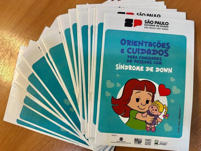 SP lança cartilha sobre síndrome de Down em parceria com o Instituto Mauricio de Sousa