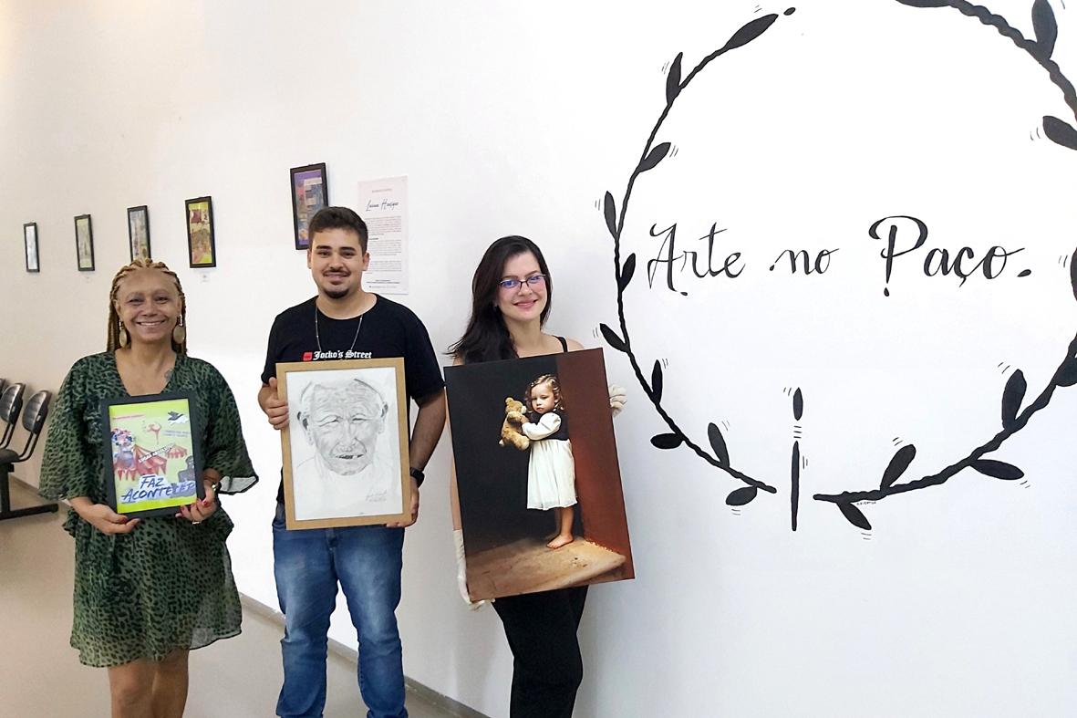 Três artistas estão na nova exposição do Arte no Paço