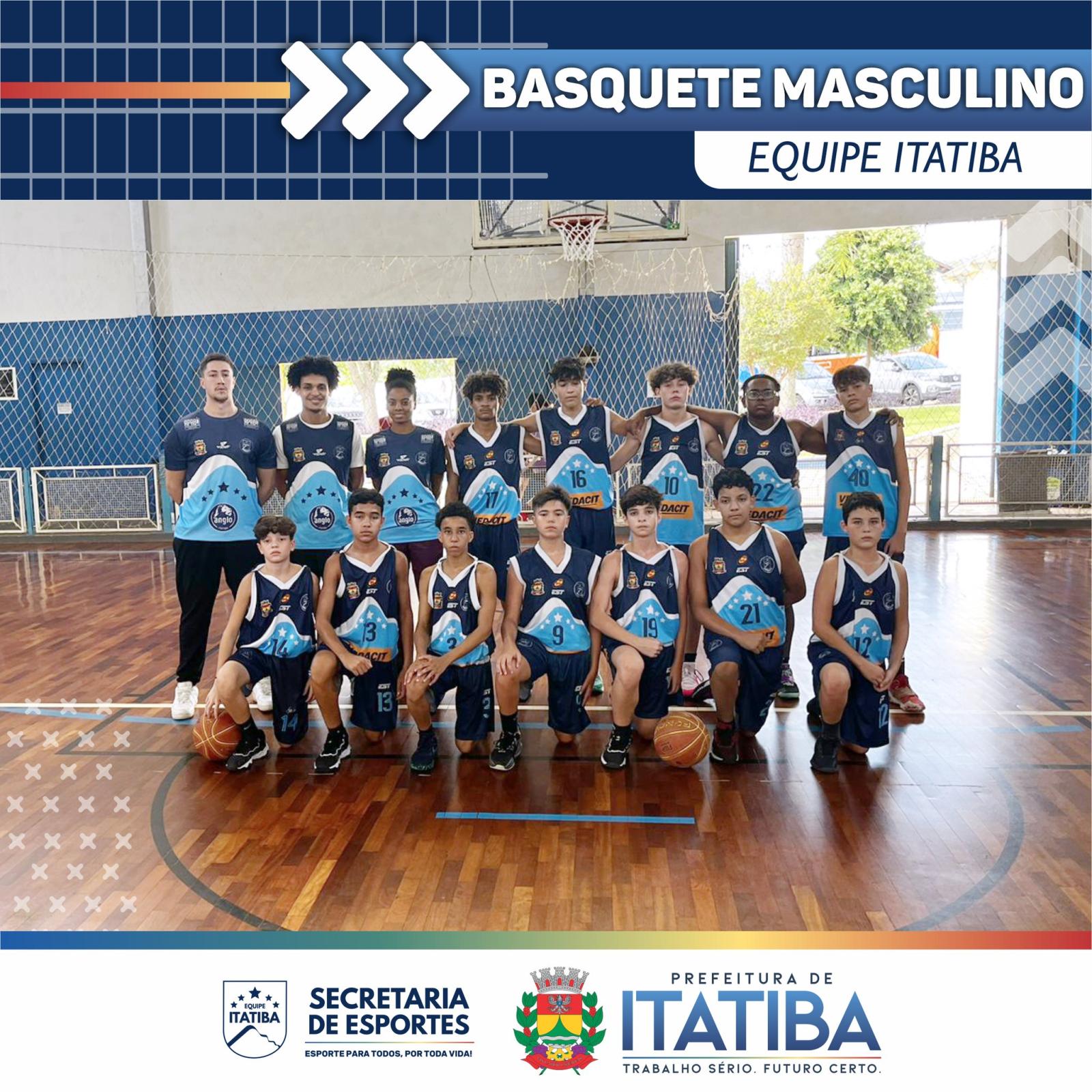 Basquete masculino joga em Casa Branca pela Associação Regional