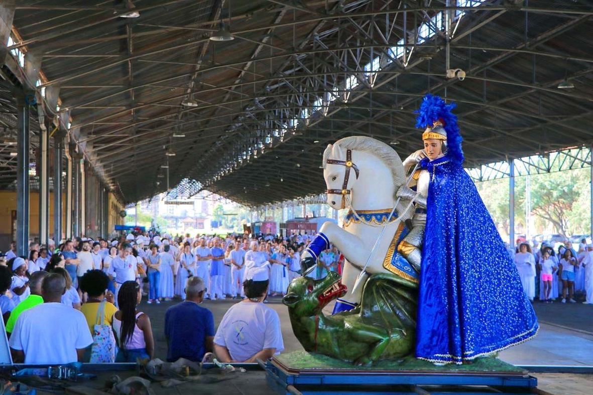 Estação Cultura em Campinas terá festa em homenagem a São Jorge no próximo domingo