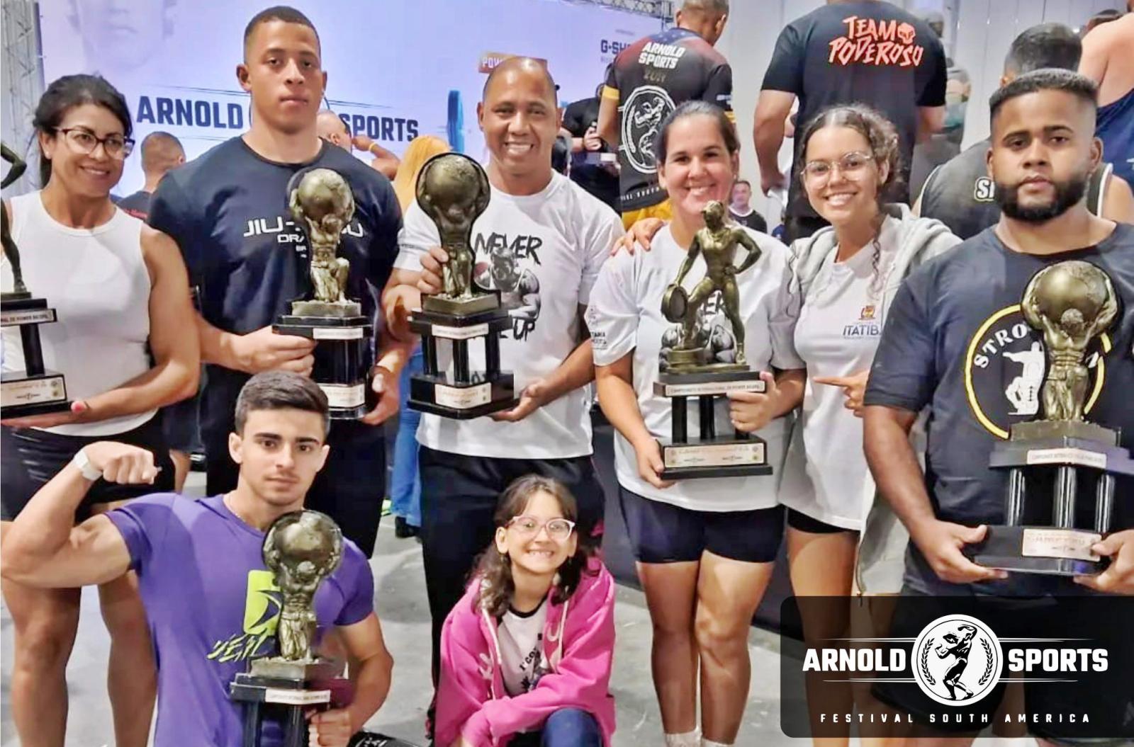 Itatiba garante seis troféus no Arnold South America 2024