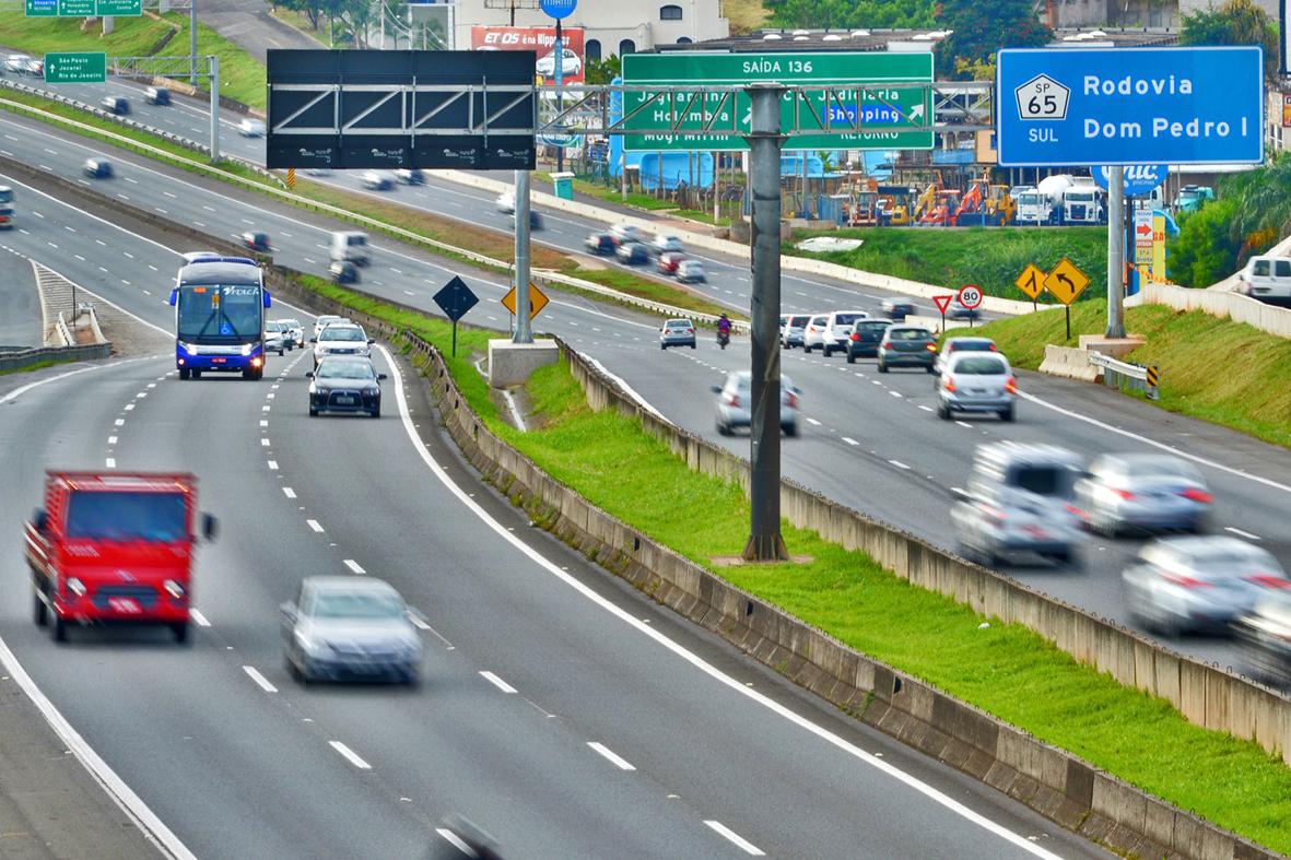 Mais de 620 mil veículos trafegaram pelas rodovias do Corredor Dom Pedro