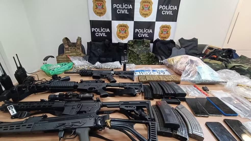 Suspeito de ataque a banco e carros-fortes morre em confronto com a PM; outros 2 são presos