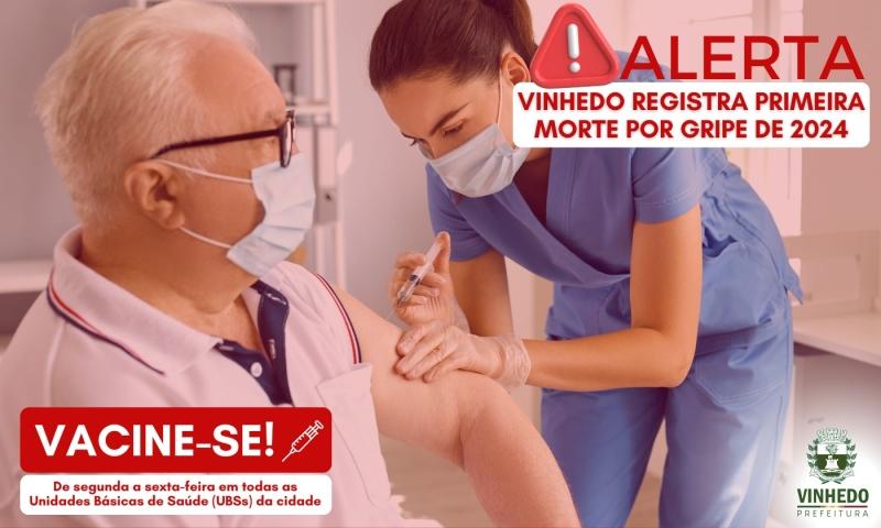 Vinhedo registra primeira morte por gripe de 2024