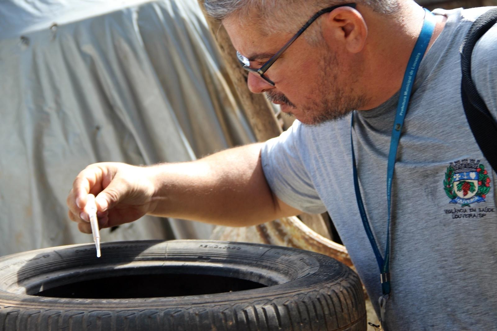 Com previsão de calor nos próximos dias, Louveira ressalta importância de combater criadouros do mosquito da dengue