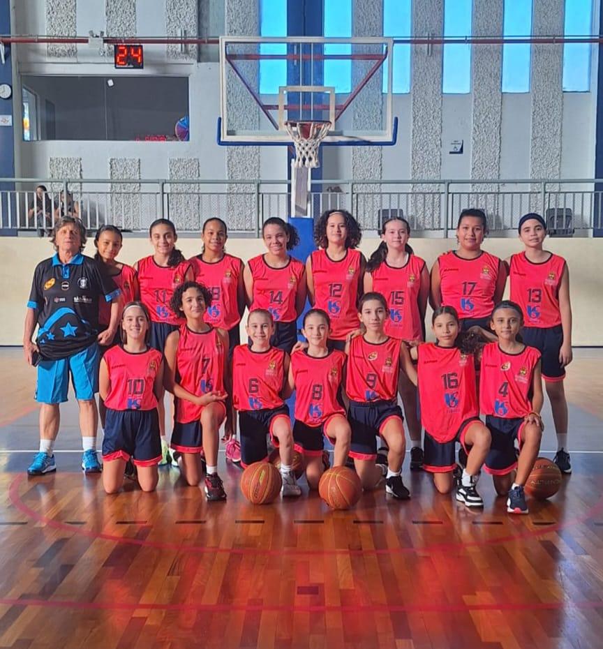 Itatiba vence mais duas partidas em Festival de Basquete Feminino Sub11