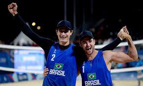 Vôlei de Praia: André e George se garantem nos Jogos de Paris