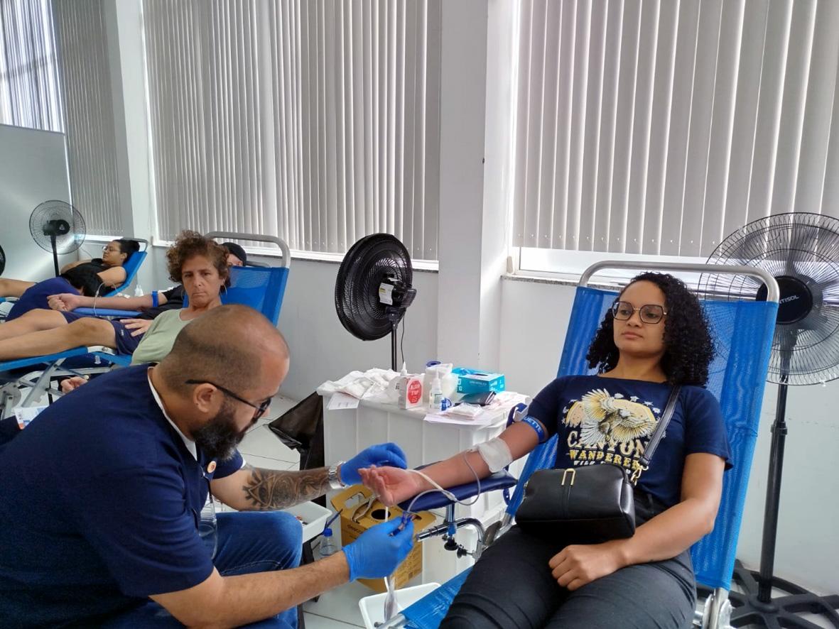 5ª Campanha de Doação de Sangue – 102 bolsas arrecadadas
