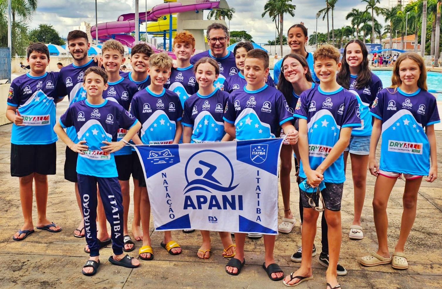 Apan Itatibense é destaque no Torneio Regional de Natação em Limeira