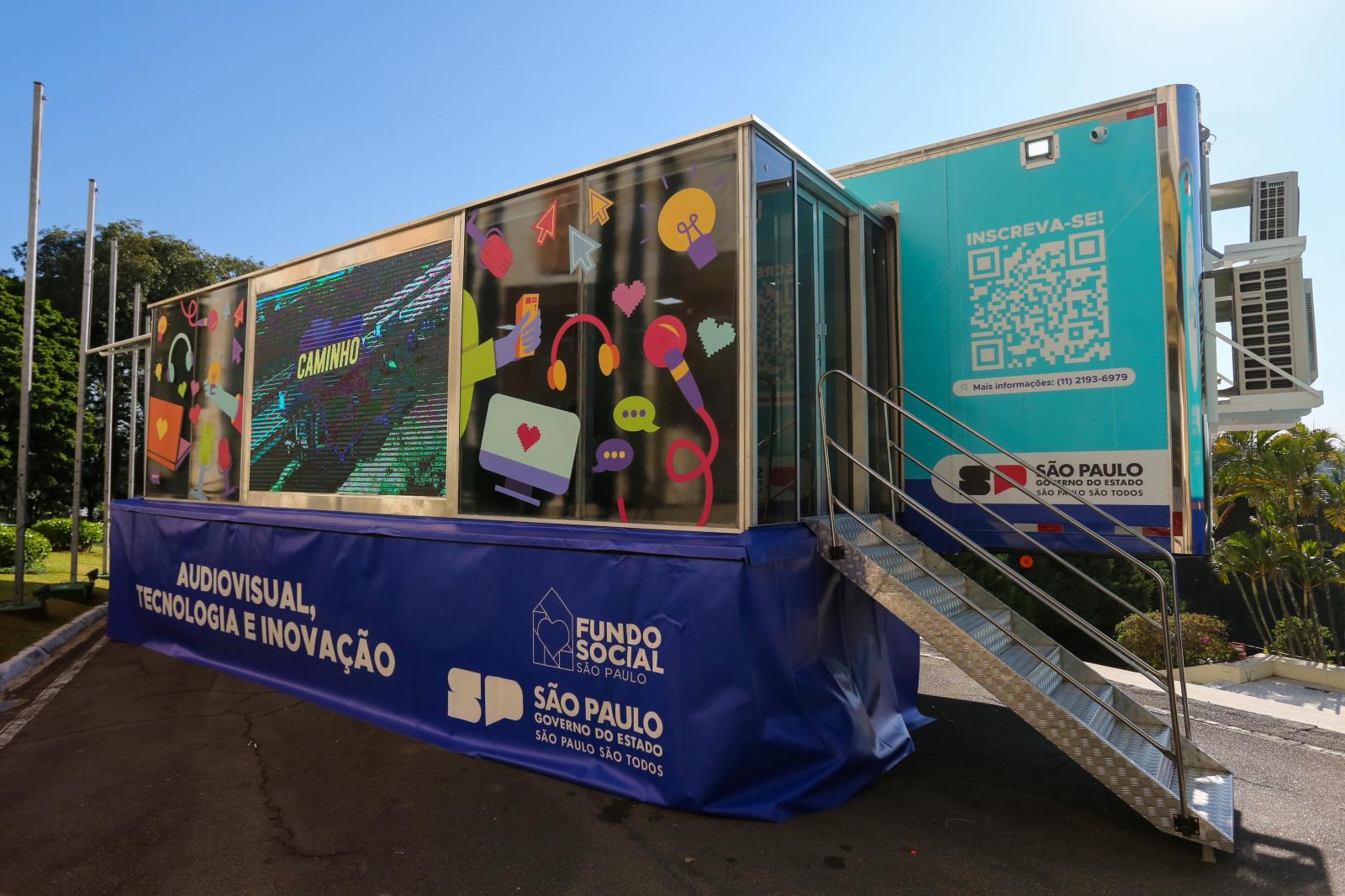 Caminho da Capacitação: Fundo Social de São Paulo vai levar cursos gratuitos em carretas para cidades paulistas
