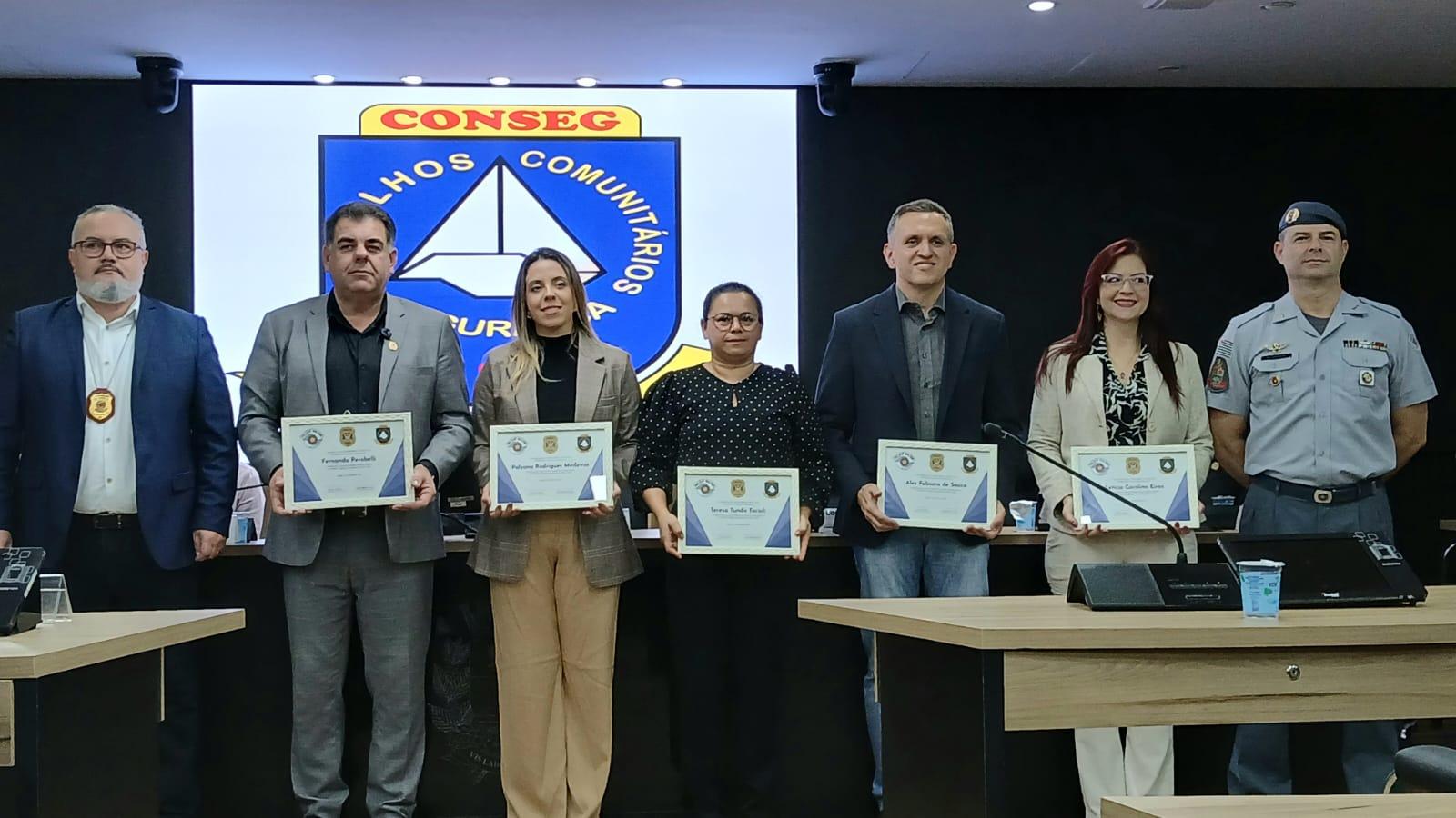 Cerimônia de Posse do Conseg - Conselho Municipal de Segurança