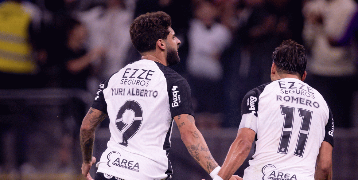 Corinthians vence o Internacional com três gols de Yuri Alberto