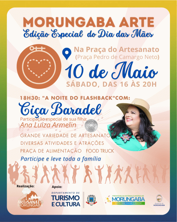Dia das Mães: Morungaba promove edição especial do Morungaba Arte