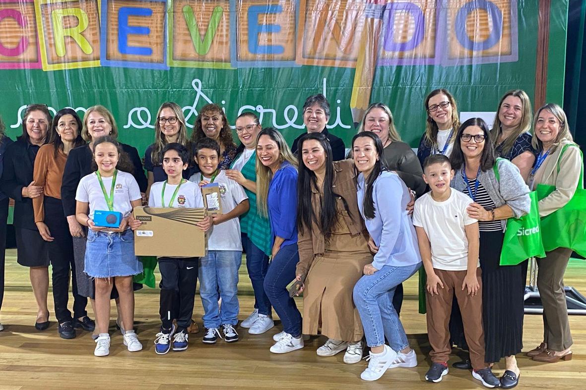 Itatiba celebra a final da 3ª edição do Concurso Escrevendo com o Sicredi