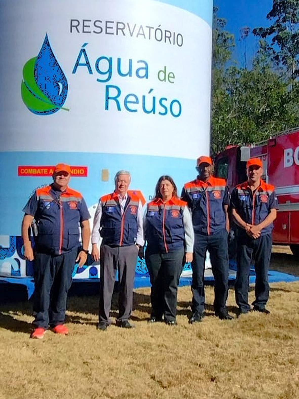 Itatiba participa da inauguração de reservatório para combate a queimadas na região 