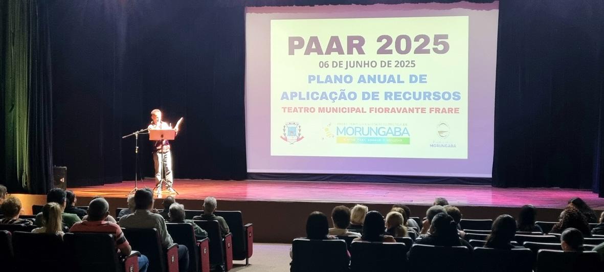 Morungaba realiza consulta pública para definir aplicação da Lei Aldir Blanc 2025