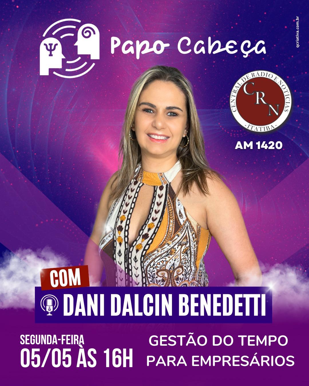 Papo Cabeça ao vivo nesta segunda às 16h! Tema: 