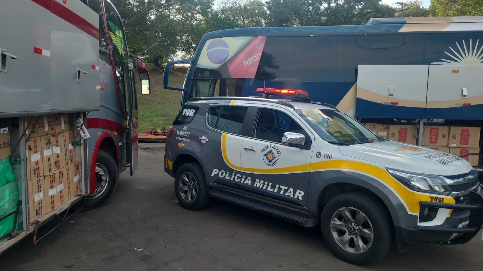 Polícia Rodoviária apreende 700 mil maços de cigarros contrabandeados em Tatuí