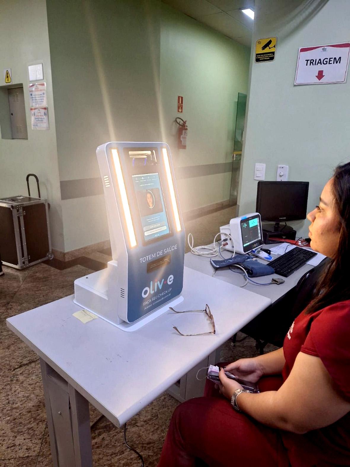 Santa Casa de Itatiba testa equipamento de pré-atendimento médico inovador