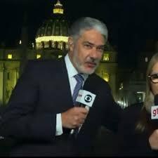 William Bonner pede desculpa a jornalista da CNN após cobertura no Vaticano