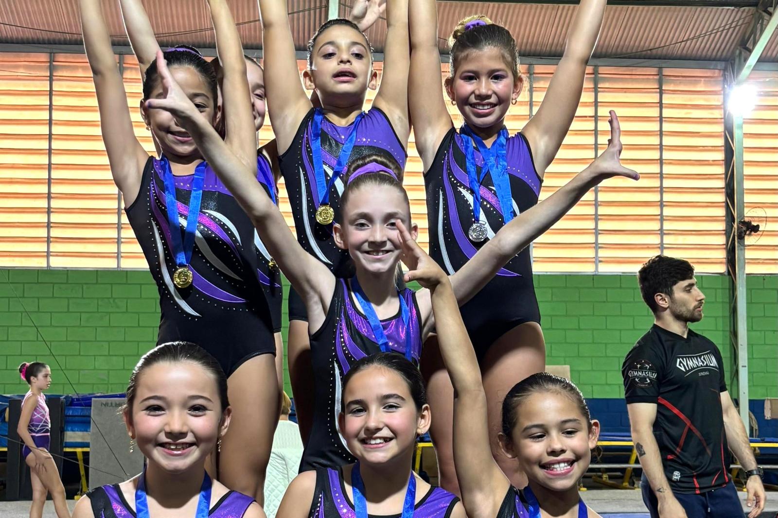 Equipes de Ginástica Artística de Itatiba trazem ouro da Liga Regional