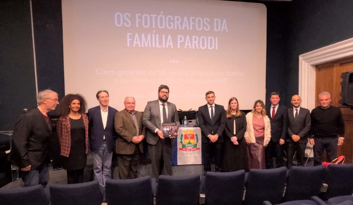 Apresentação do livro “Fotógrafos Parodi” na Embaixada Brasileira em Roma