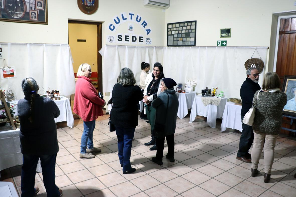 Abertura da exposição de artesanatos marca programação de aniversário de 137 anos de Morungaba