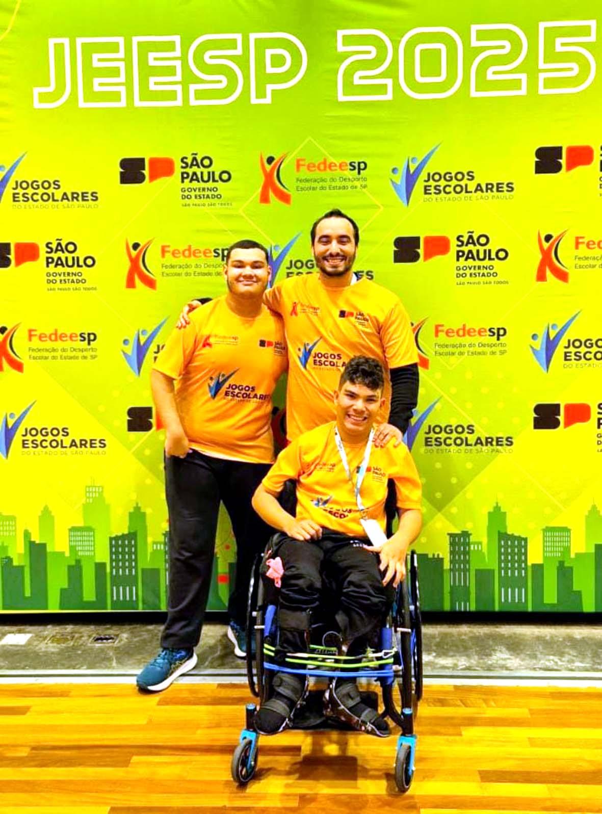 Atletas itatibenses participam dos Jogos Escolares Adaptados