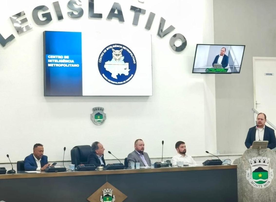Campinas apresenta modelo inédito de Centro de Inteligência em reunião do Parlamento da RMC 