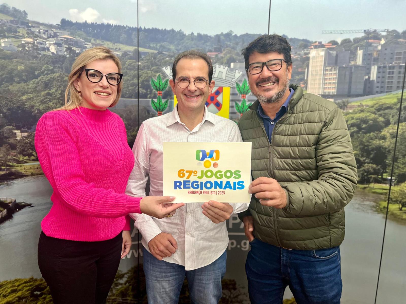 Comitê Organizador dos 67º Jogos Regionais da quarta região esportiva do Estado de São Paulo apresenta logomarca oficial da competição