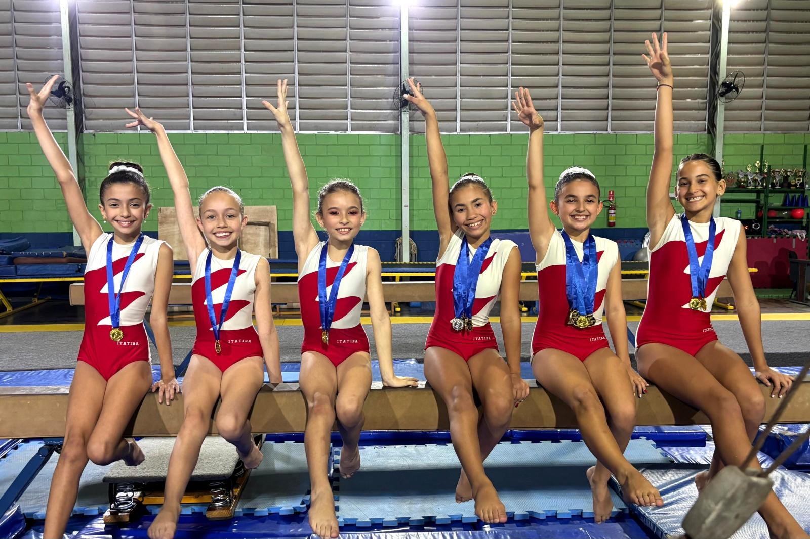 Equipes de Ginástica Artística de Itatiba trazem ouro da Liga Regional