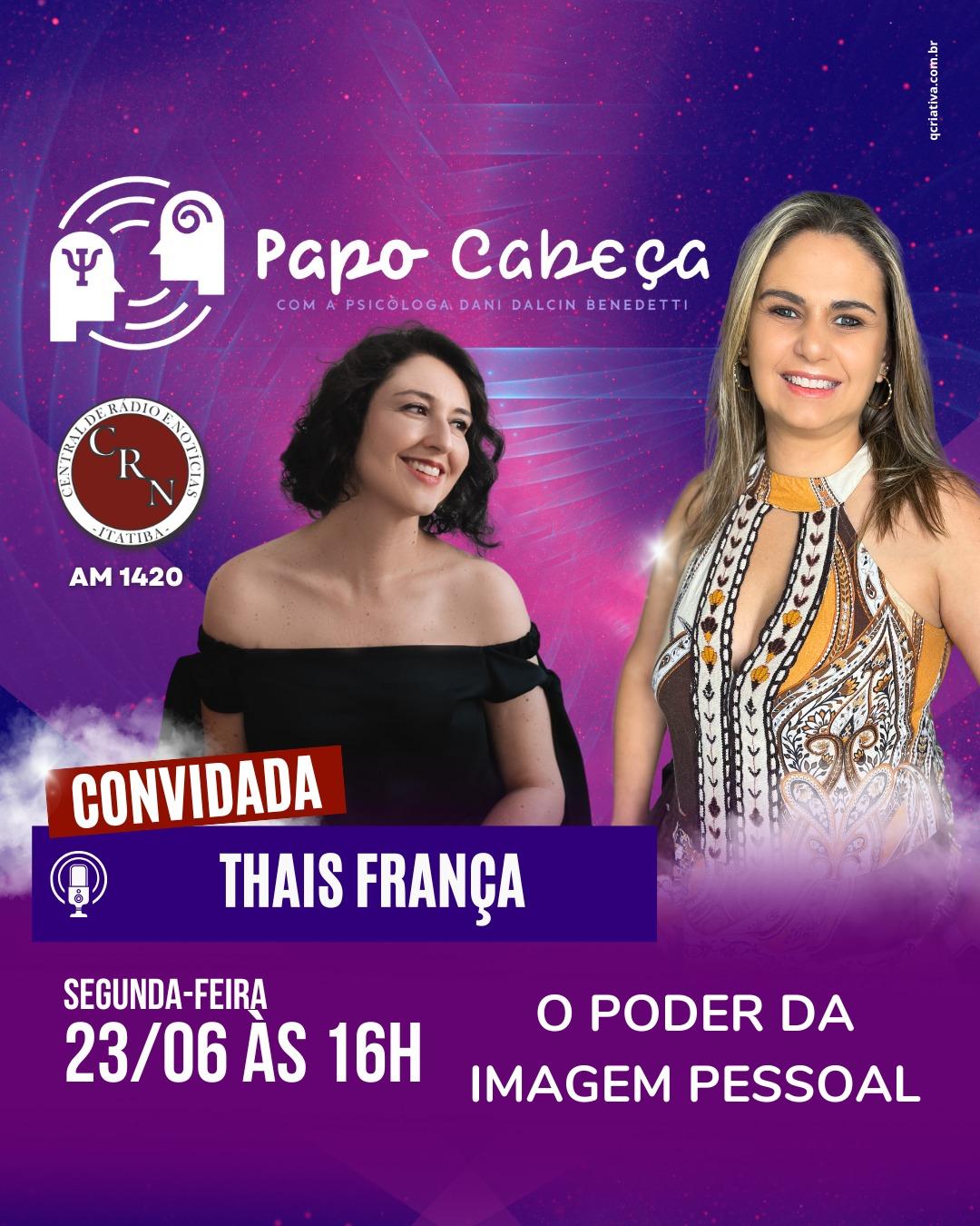 Imagem pessoal é tema do programa “Papo Cabeça” na CRN nesta segunda