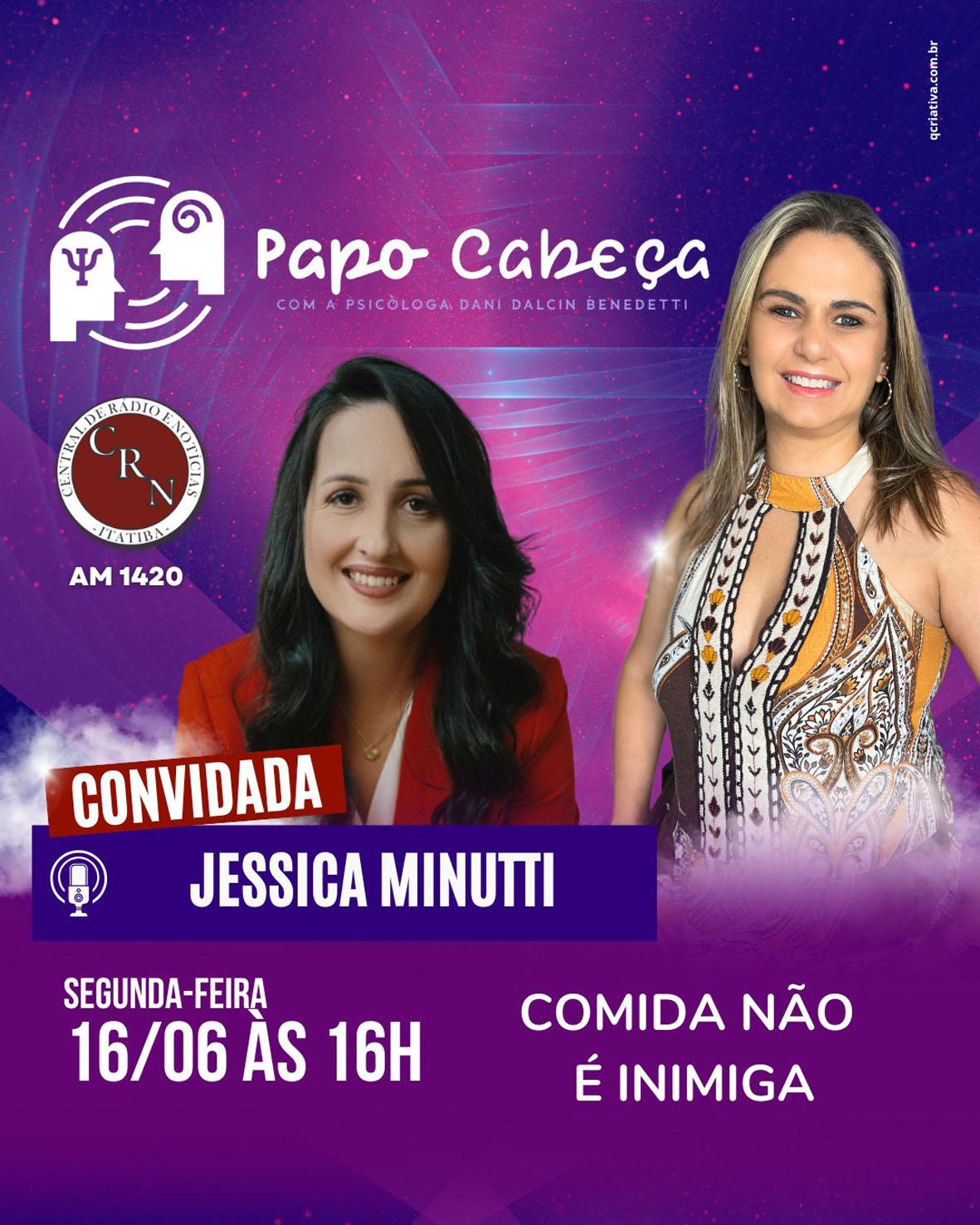 Rádio CRN Apresenta Papo Cabeça com Tema Inédito: “Comida Não é Inimiga”