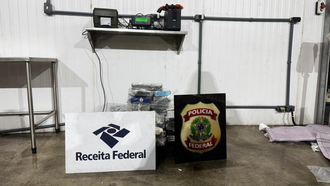 Receita Federal em Santos apreende cocaína oculta na estrutura de um contêiner refrigerado