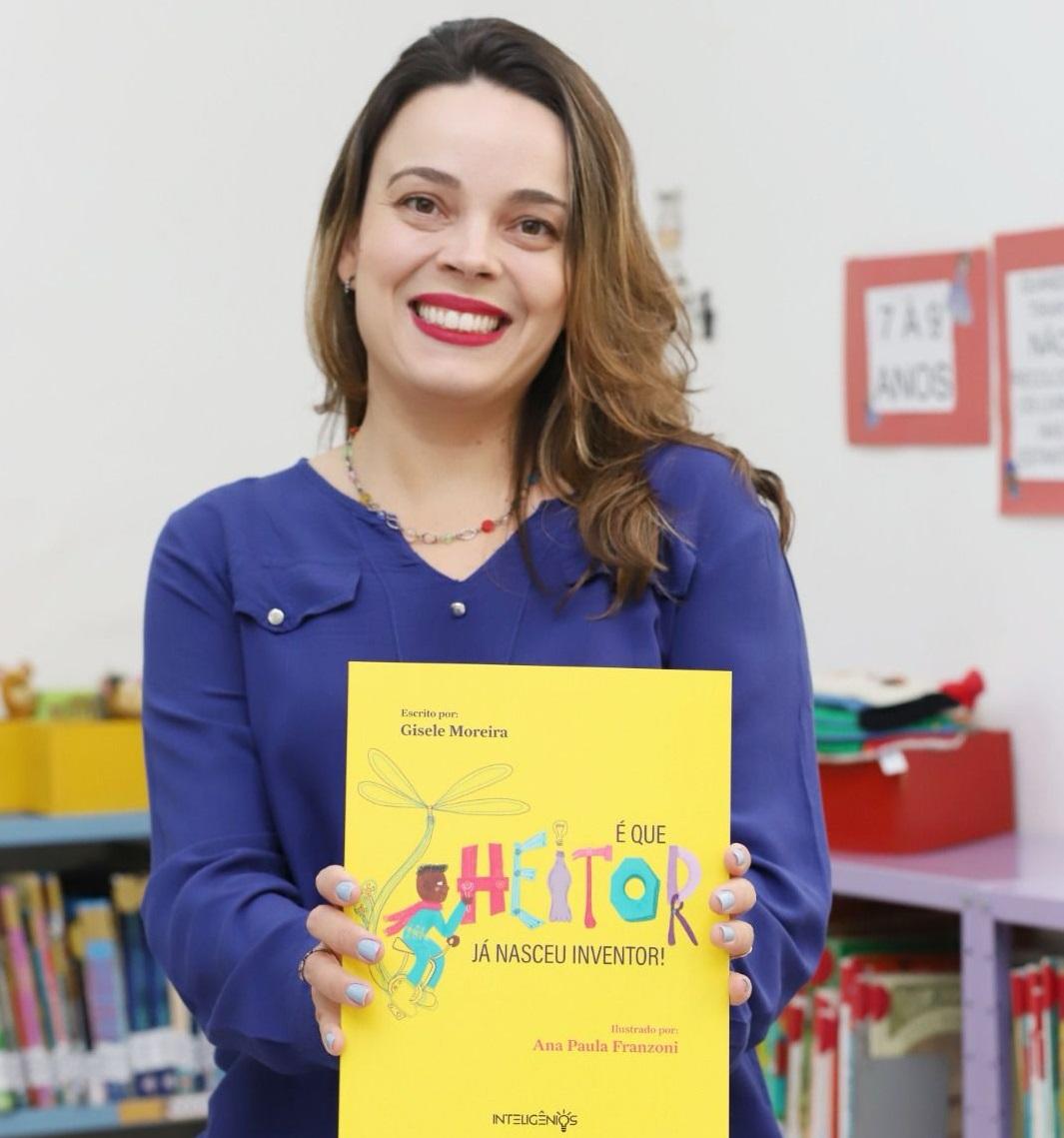 Autora de Itatiba leva imaginação e afeto ao Conet Sul com Heitor, seu jovem inventor