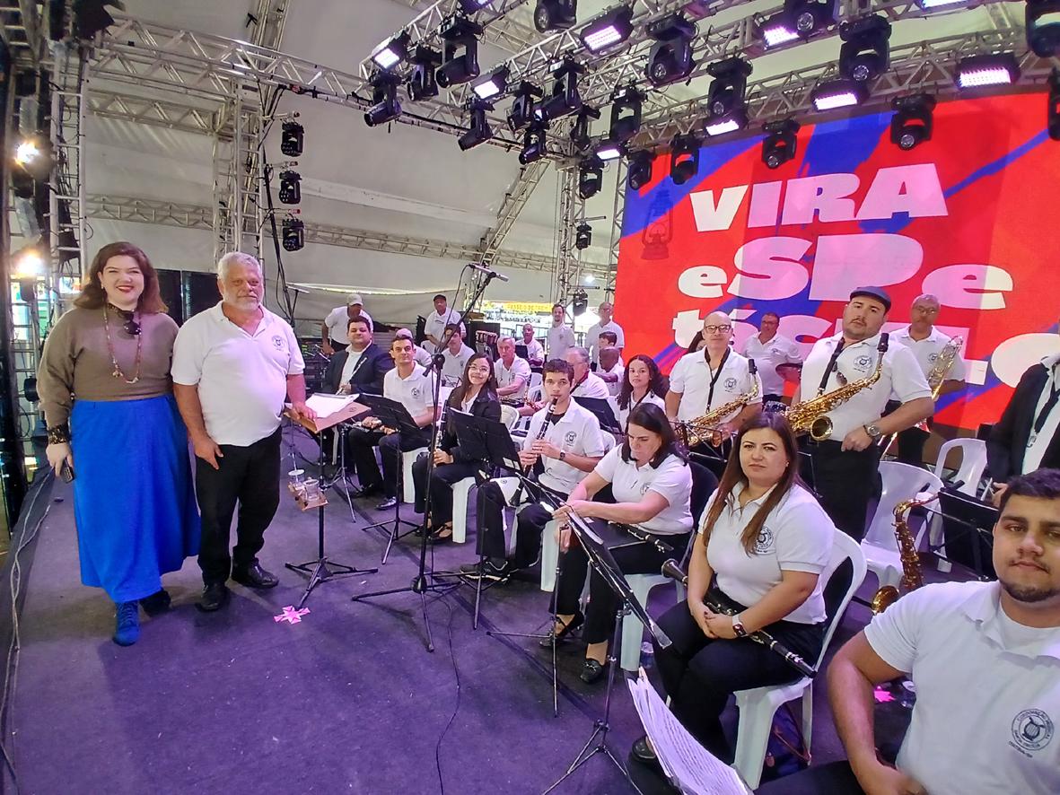 Banda Santa Cecília celebra 119 anos com concerto especial no Teatro Ralino Zambotto