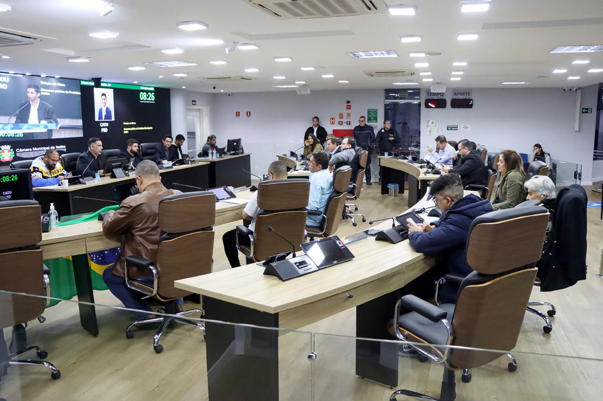 Cinco projetos são aprovados na 22ª Sessão Ordinária da Câmara de Itatiba