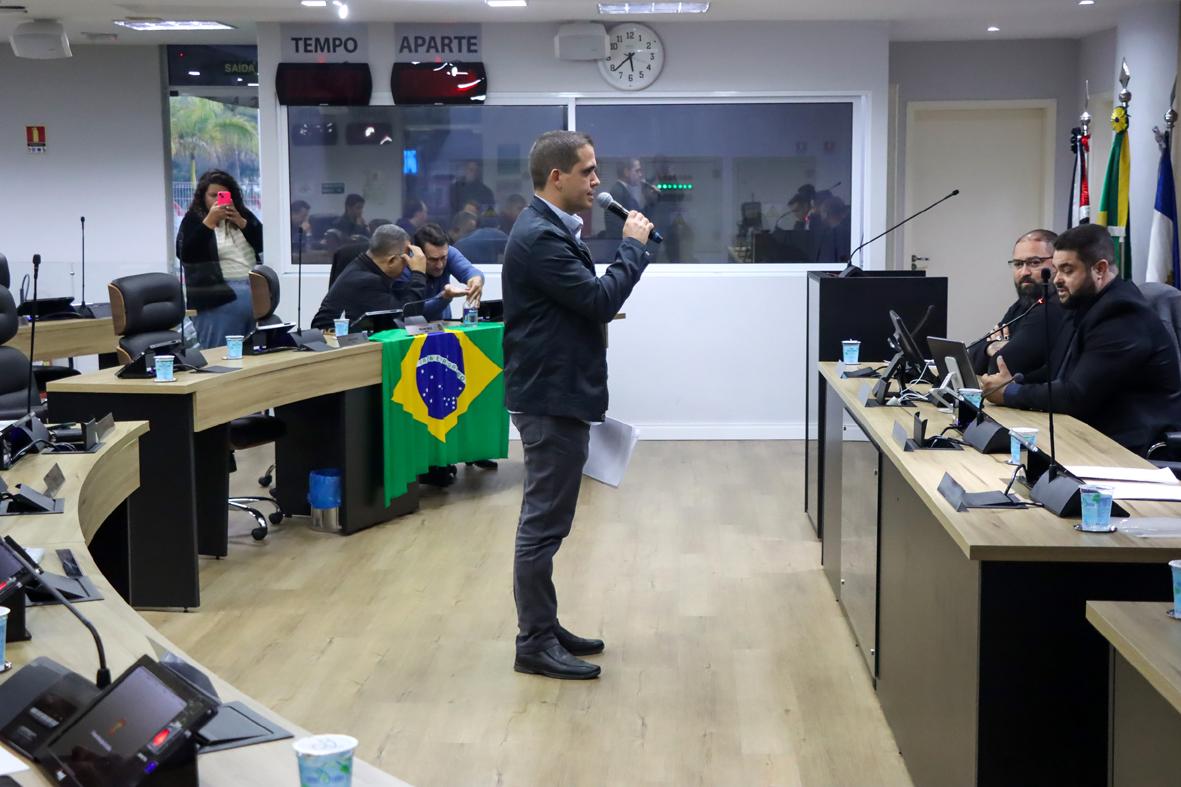 Dois projetos são aprovados em primeiro turno na 24ª Sessão Ordinária da Câmara