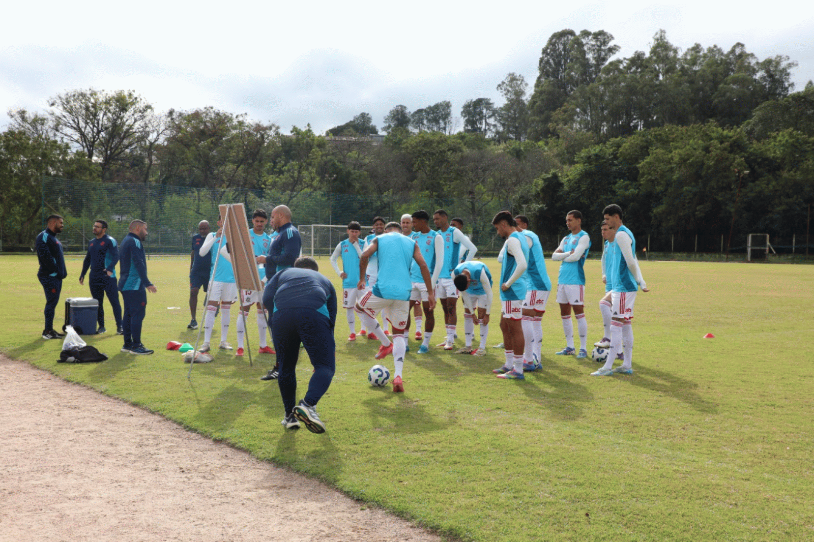 Flamengo escolhe Louveira para treinar para o Campeonato Brasileiro de sub20