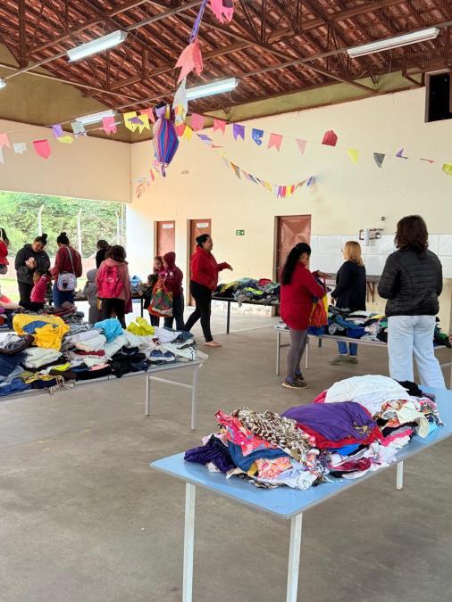 Morungaba realiza nova etapa da Campanha do Agasalho