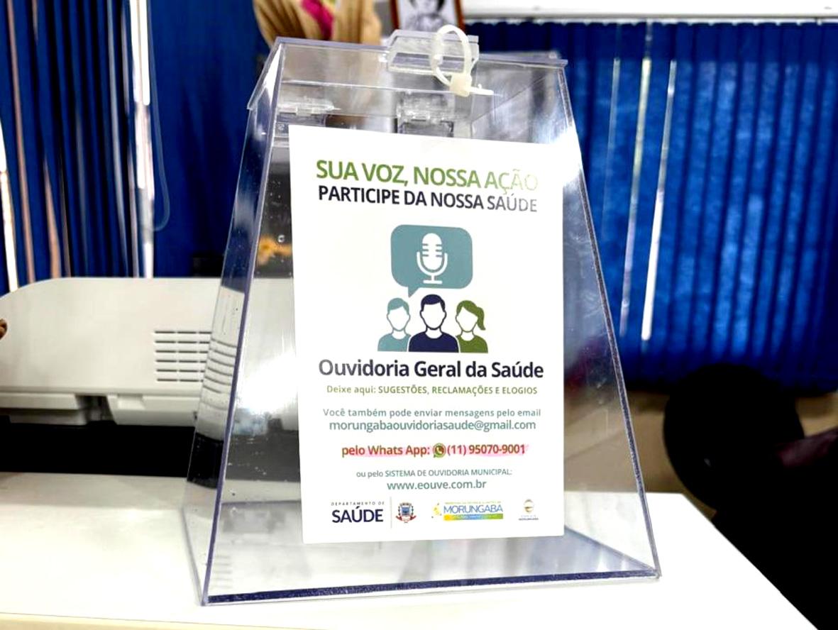 Prefeitura de Morungaba lança Ouvidoria Geral da Saúde