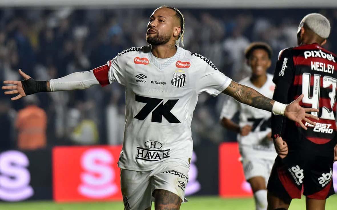 Santos vence com gol de Neymar, Corinthians ganha no Ceará e duelos paulistas empatam