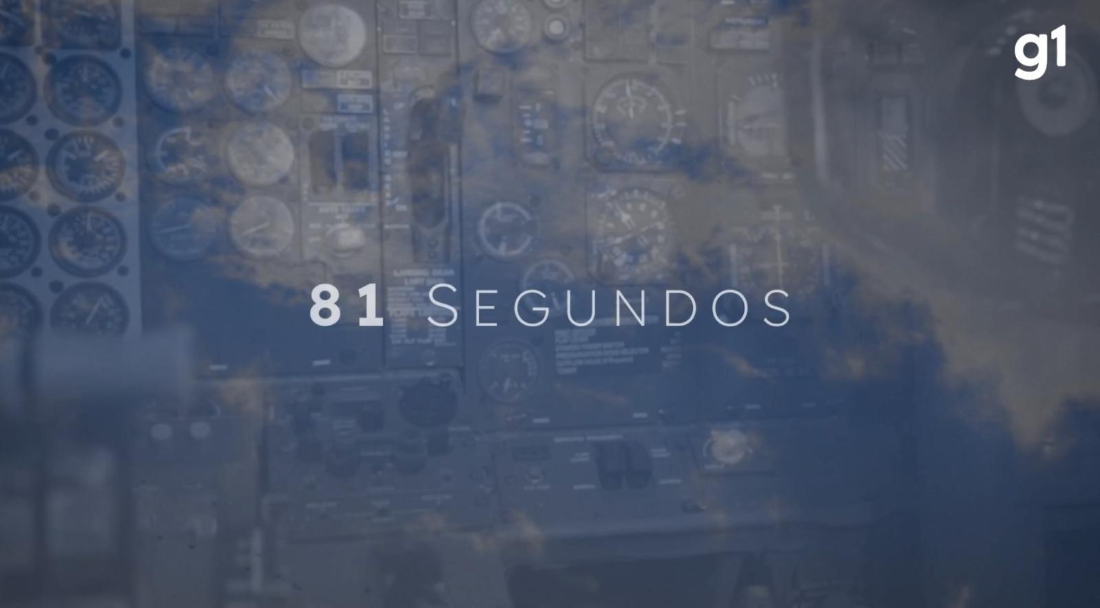 '81 segundos': tragédia aérea em Vinhedo (SP) vira documentário no g1 