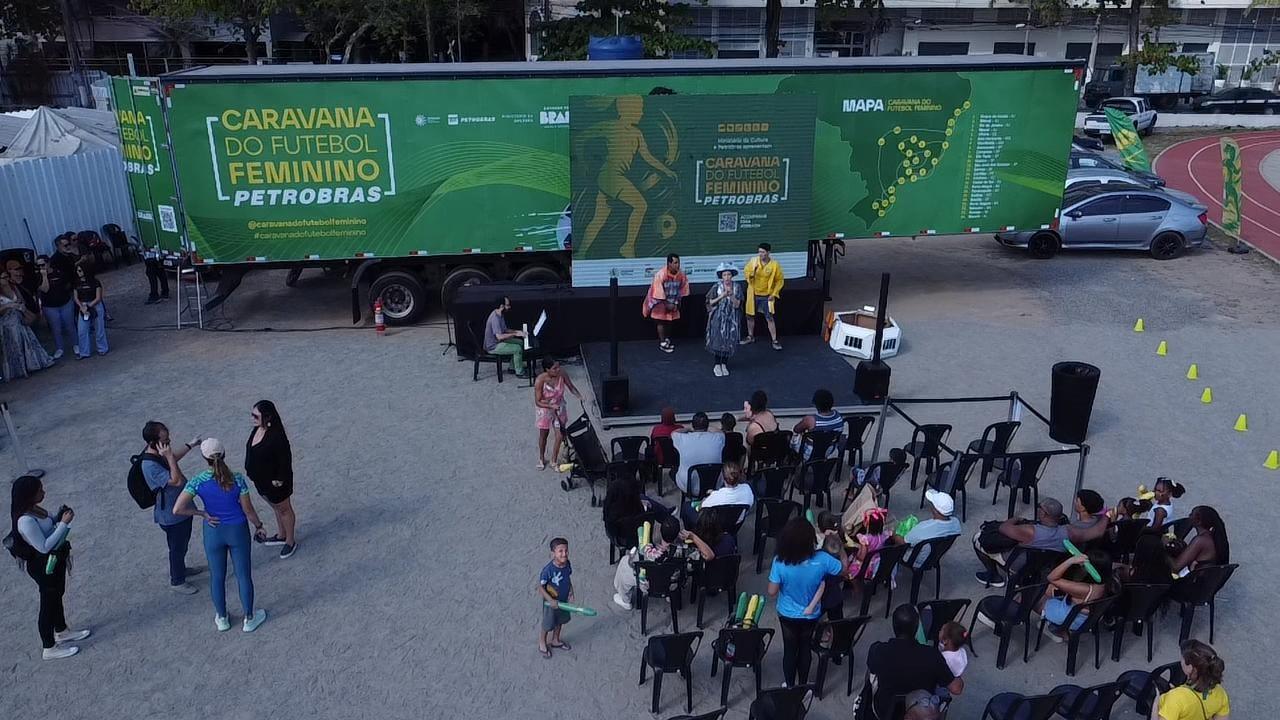 Campinas recebe Caravana do Futebol Feminino Petrobras com tecnologia e celebração ao esporte