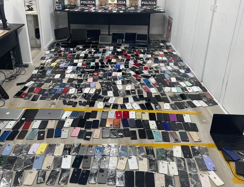 Combate à receptação reduz em 15% roubo de celulares em SP