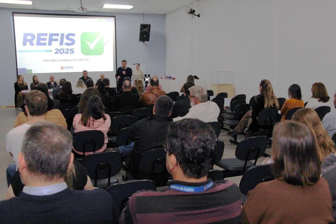 Prefeitura apresenta Refis 2025 facilitando negociação de débitos