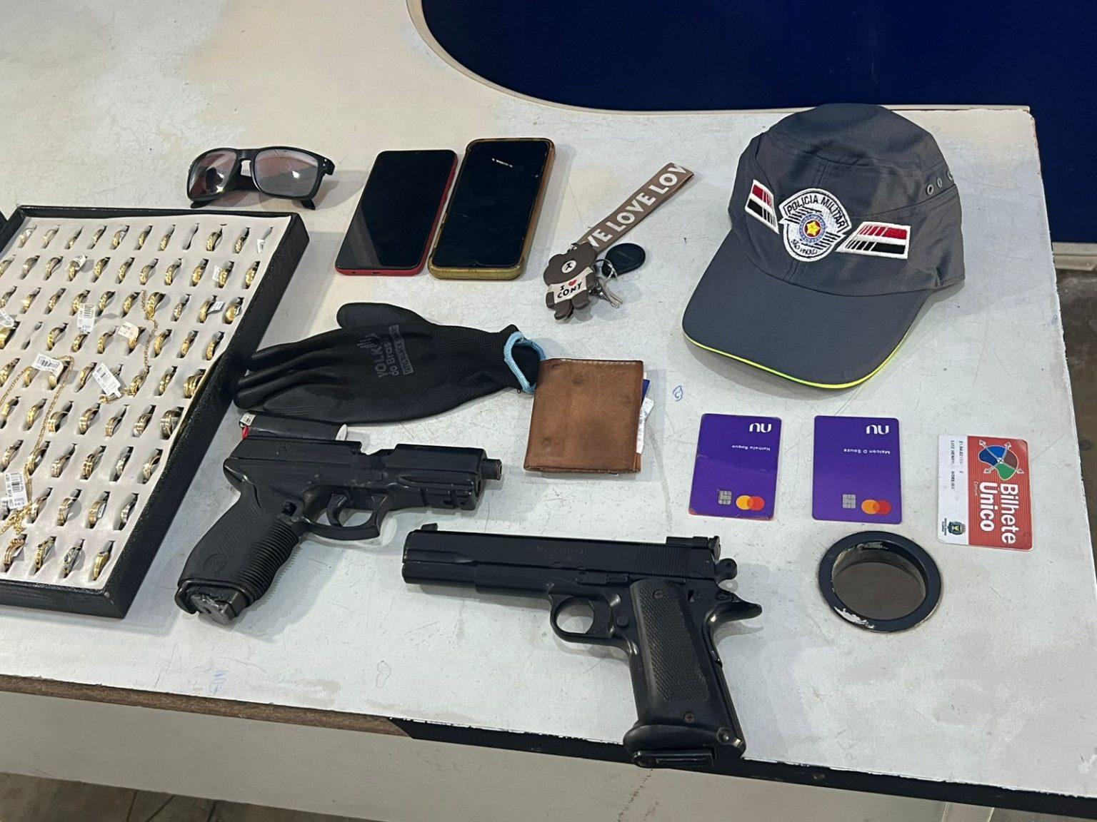 Quatro pessoas são presas após assalto a joalheria no Centro de Campinas
