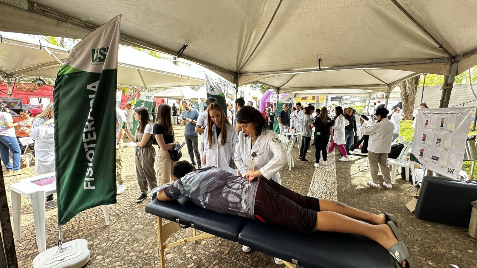 USF em Ação leva serviços gratuitos de saúde, bem-estar e cidadania para Piracaia